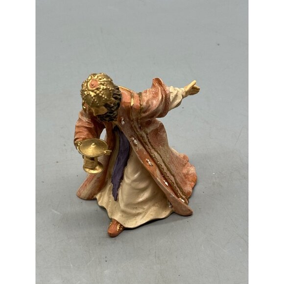 Avon 1996 Three Kings Nativity Figurine Set Vintage Hand-Painted Resin Used READ - Picture 2 of 11